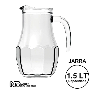 Jarra de vidro Nadir Tango 1,5 litro