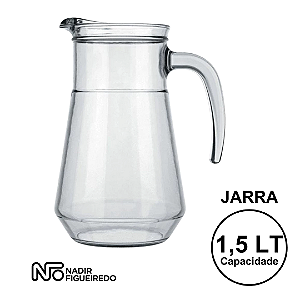 Jarra de vidro Nadir Bar 1,5 litro