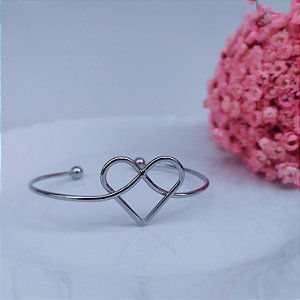 Bracelete Coração Infinito