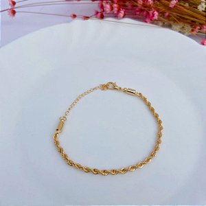 Pulseira Enroladinha Dourada