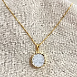 Colar Pingente Sal Grosso