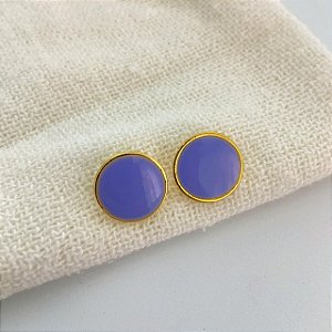Brinco Circulo Violeta