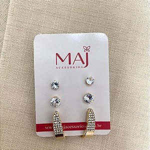 Trio Glamour Dourado