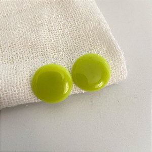 Button Verde Limão