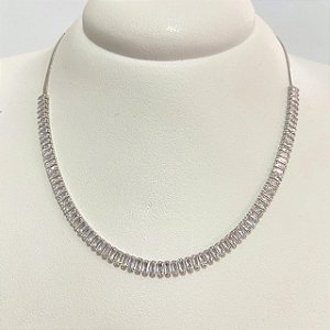 Colar Diamante Branco