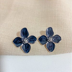 Brinco Floral Esmaltado