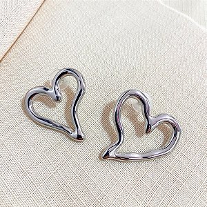 Brinco Cupido Vazado Prata