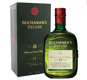 WHISKY ESCOCES BUCHANNAS 12 ANOS LITRO