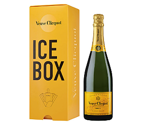 CHAMPANHE FRANCESA VEUVE CLIQUOT BRUT ICE BOX 750 ML