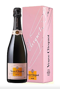 CHAMPANHE FRANCESA VEUVE CLIQUOT ROSE BRUT 750 ML