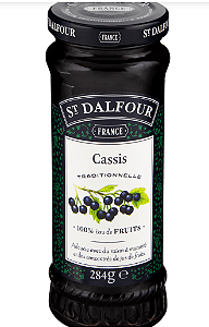 GELEIA FRANCESA SAINT DALFOUR CASSIS SEM ACUCAR 6X284 GRS