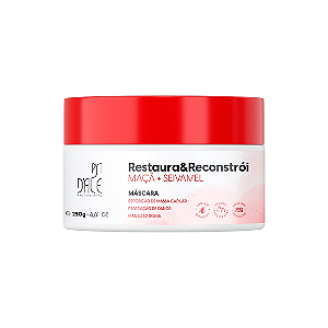 D'ale Restaura & Reconstrói - Máscara Maçã + Seivamel 250g