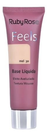 Base Liquida Feels - Hb8053 - Mel 30 - Rubyrose