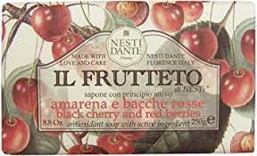 Sabonete Nesti Dante IL Frutteto Amarena e Frutas Vermelhas 250g