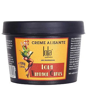 Lola Cosmétics Vintage Girls Creme Alisante 100g