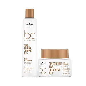 Kit Schwarzkopf Bonacure Q10+ Shampoo 250mL + Máscara 200mL