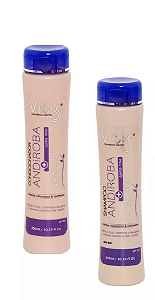 Vitiss Kit Shampoo e Condicionador Andiroba + Quina Rosa 300mL