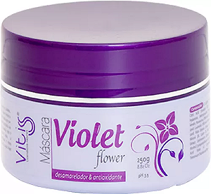 Vitiss Máscara Violet Flowers 250g