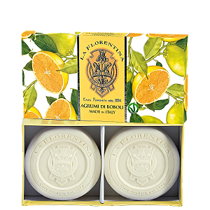 La Florentina Kit Sabonetes Boboli Citrus 2x 115g (2 unidades)