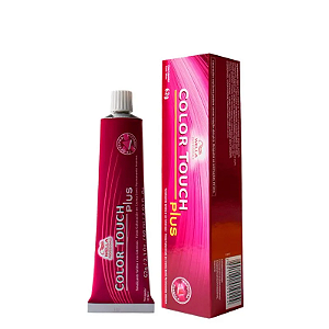 Wella Color Touch Plus 77/07 Louro Médio Intenso Natural Marrom Tonalizante 60g