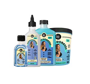 Lola Cosmetics Kit Danos Vorazes (Sh 250ml + Leave In 200ml + Oléo Reparador 50ml + Mascara 450g)