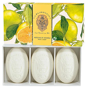 La Florentina Kit Sabonetes Boboli Citrus 3x150g (3 unidades)
