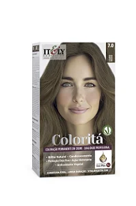 Itely Coloração Profissional Coloritá 7.0 Louro Médio