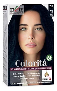 Itely Coloração Profissional Coloritá 2.8 Preto Azulado