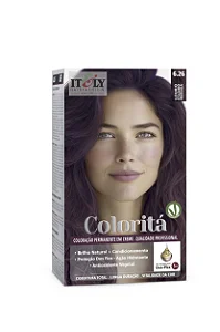 Itely Coloração Profissional Permanente Coloritá 6.26 Louro Escuro Marsala