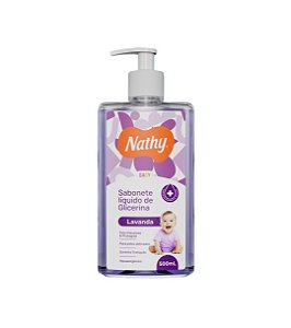 Sabonete Líquido Glicerinado Lavanda Nathy 500ml