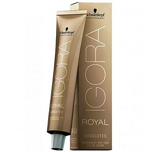 Schwarzkopf Igora Royal Absolutes 4-50 Castanho Médio Dourado Natural