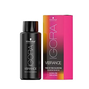 Schwarzkopf Igora Vibrance Tonalizante Sem Amônia 1-0 Preto Natural 60g