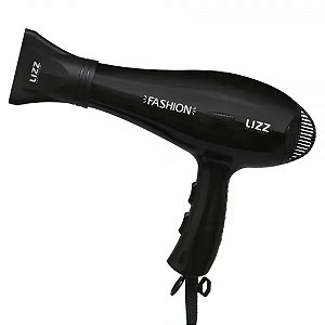 Secador de Cabelo Lizz Fashion, Preto, ST4404B, 2000W, Profissional, 220V