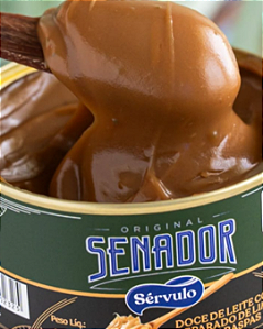 Doce de Leite Senador sabor Limão Lata
