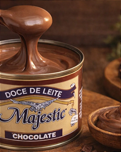 Doce de Leite Majestic com Chocolate Premium