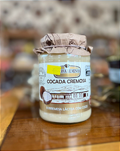 Cocada Cremosa Vidro 650grs Reserva de Minas