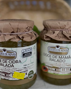 Doce de Mamão Ralado 640g Reserva de Minas