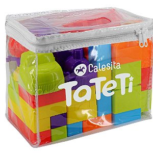 Blocos De Montar Infantil Brinquedo Educativo 96 Peças - Casa Mix