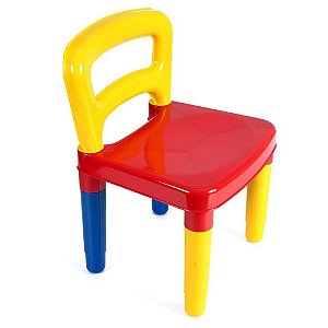 Cadeira Infantil Colorida Para Mesinha Didática Poliplac - CORDEIRO HOME