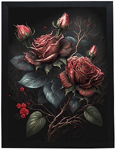 Quadro Decorativo - Rosas 01