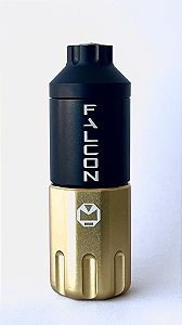Falcon Pen Preto/Dourado  - Vaplam Machines