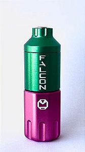 Falcon Pen Verde/Rosa  - Vaplam Machines