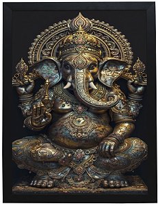 Quadro Decorativo - Ganesha 01