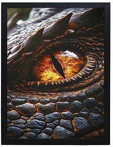 Quadro Decorativo - Olho de Dragão