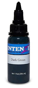 Tinta Dark Green 30ml  - Intenze