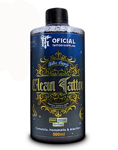 Clean Tattoo Concentrado de Ervas 500ml - GT Oficial