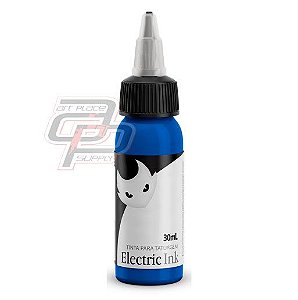 Tinta Azul Médio - 30ml Electric Ink