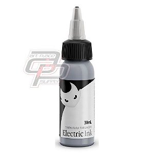 Tinta Cinza Prata - 30ml Electric Ink