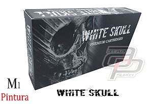 Cartuchos White Skull Pintura / Magnum - Caixa com 20 Unidades