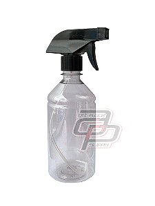 Borrifador com Gatilho Preto - 500 ml